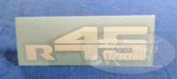 Aufkleber R 45 weiß