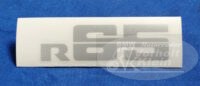 Aufkleber R 65 silber