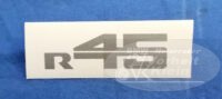 Aufkleber R 45 silber