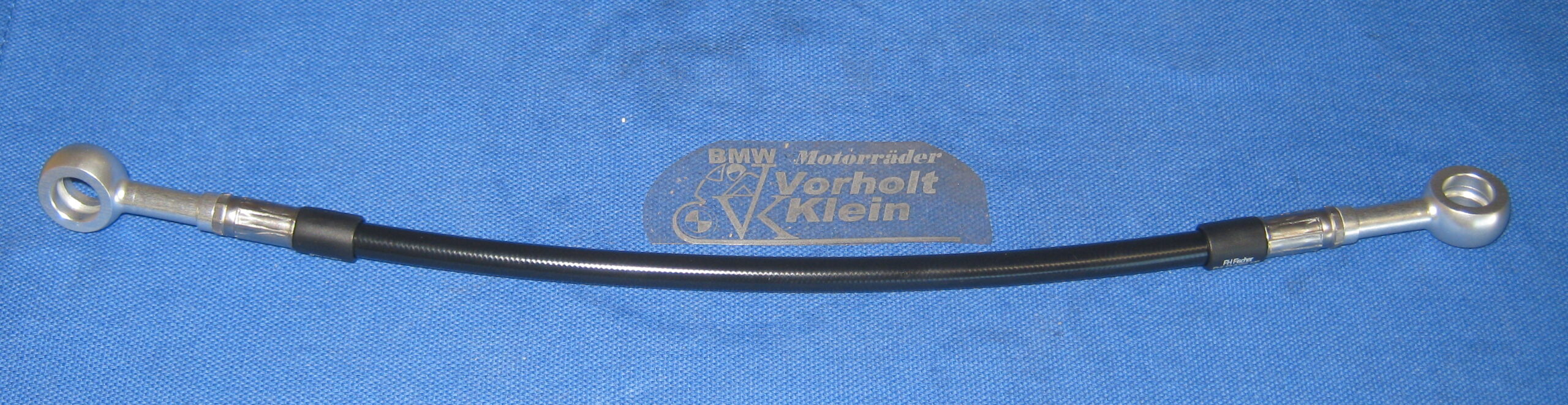 Bremsleitung Stahlflex schwarz 260 mm 1 Bremsleitung Stahlflex schwarz 260 mm 1242883S BMW R45 & R65LS Bremsleitung Stahlflex schwarz 260 mm