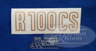 BMW R80/100 R80/100 RT 1980 bis 1984 R 100 CS Aufkleber in gold