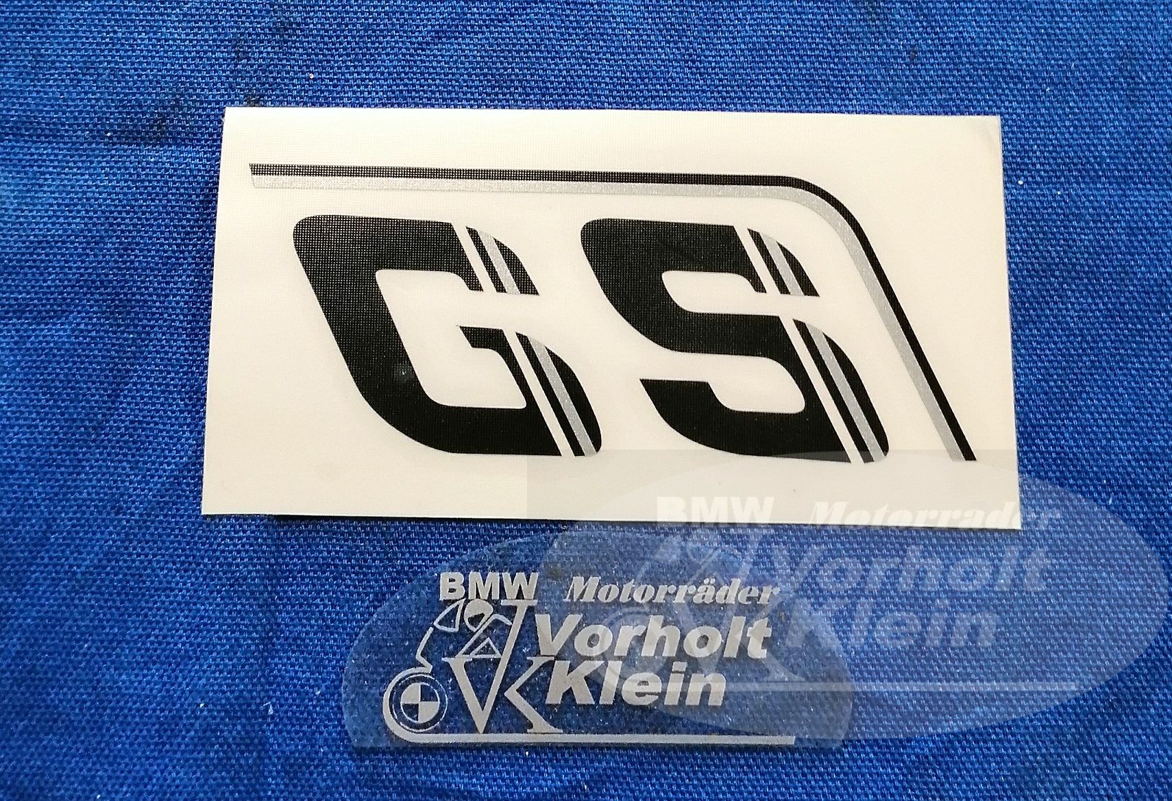 GS Aufkleber für Seitendeckel R 1 GS Aufkleber für Seitendeckel R 2307040 BMW R80GS bis R100GS PD 1990 GS Aufkleber für Seitendeckel R