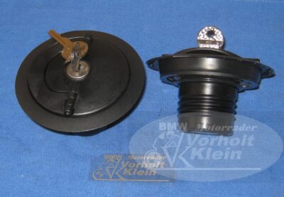 BMW R60/6 - R90/S Tankdeckel kpl. mit Schloß neu, Replica