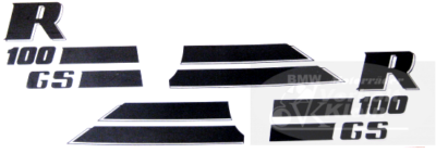 BMW R80GS ab 1991 bis R100GS PD R80 Basic Dekorsatz R 100 GS schwarz