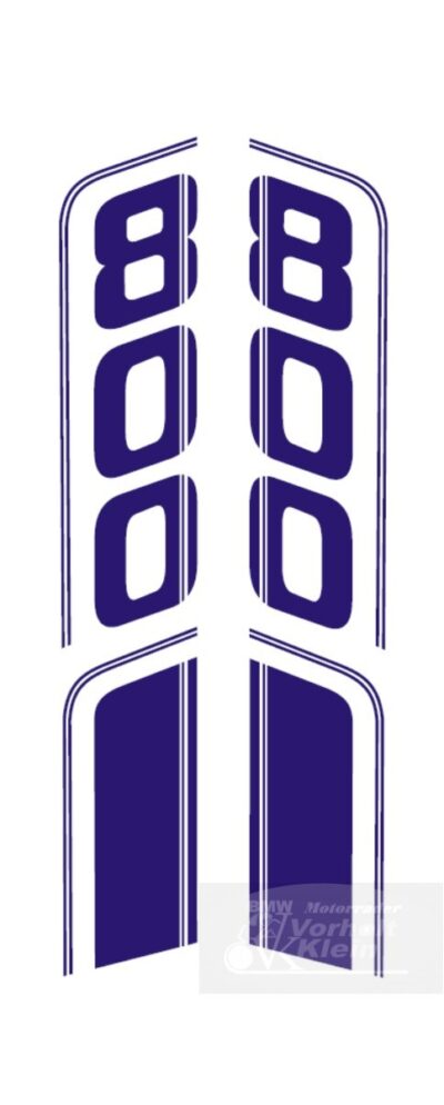 BMW R80GS bis R100GS PD 1990 Dekorsatz L+ R balu 800cc