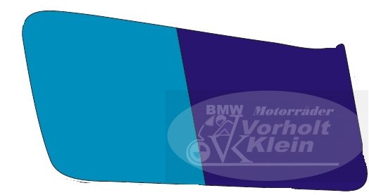 Zieraufkleber blau/blau rechts 1 Zieraufkleber blau/blau rechts 1242364 BMW R80G/S R65G/S bis R80ST Zieraufkleber blau/blau rechts