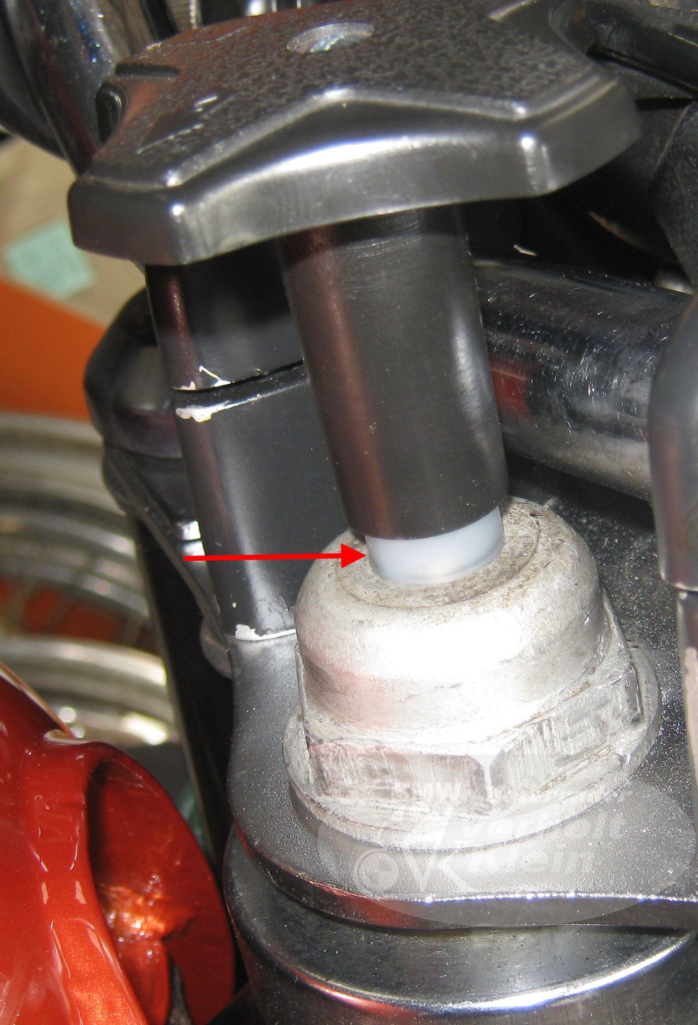 Buchse Handrad 2 Buchse Handrad 1232556 BMW R60/6 - R90/S Buchse Handrad