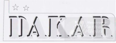 BMW R80GS bis R100GS PD 1990 Aufkleber Dakar passend links oder rechts