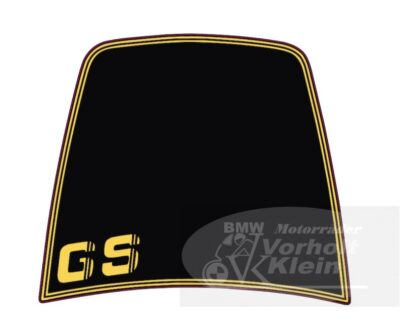 BMW R80GS bis R100GS PD 1990 Dekor Windschild in gelb