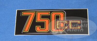 BMW R60/6 - R90/S Aufkleber Siebdruck 750 cc rot gol