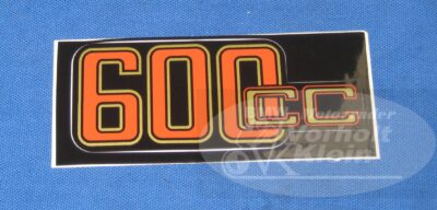 BMW R60/6 - R90/S Aufkleber Siebdruck 600 cc, rot/gold