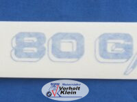 R 80 G/S Aufkleber l.oder R . blau/weiß