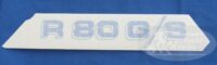 R 80 G/S Aufkleber l.oder R . blau/weiß