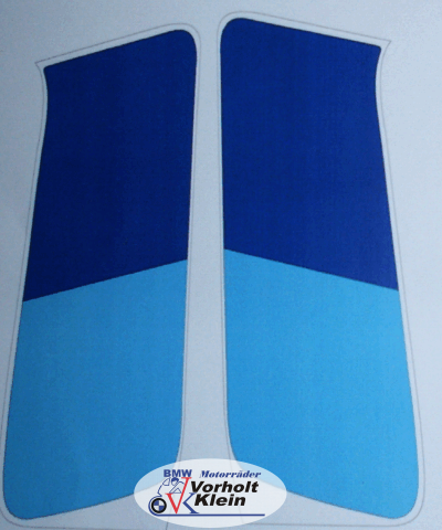 Tank Aufkleber blau/blau Satz