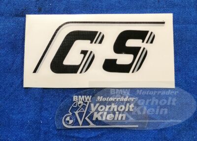 BMW R80GS bis R100GS PD 1990 GS Aufkleber für Seitendeckel L