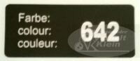 Aufkleber Farbcode 642