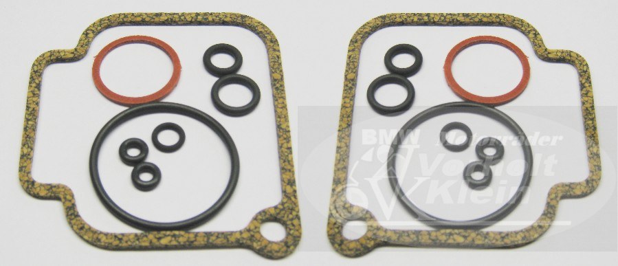 Dichtsatz für 2 Schiebervergaser 26 Bing 1 Dichtsatz für 2 Schiebervergaser 26 Bing 1258050 BMW R50/5 - R75/5 Dichtsatz für 2 Schiebervergaser 26 Bing