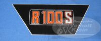Aufkleber Siebdruck R 100 S rot/silber