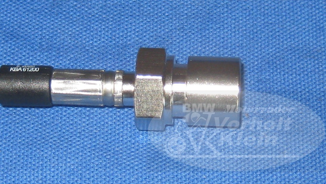 Bremsleitung Stahlflex schwarz 470 mm 2 Bremsleitung Stahlflex schwarz 470 mm 1239826S BMW R45 & R65LS Bremsleitung Stahlflex schwarz 470 mm