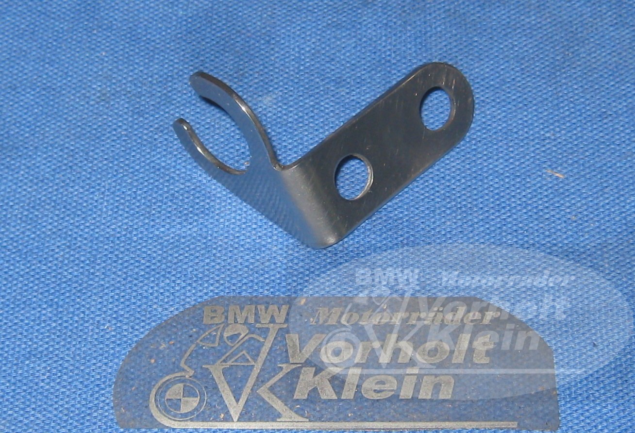 Bremsleitungshalter Gabelbrücke 2 Bremsleitungshalter Gabelbrücke 1457233 BMW R80GS bis R100GS PD 1990 Bremsleitungshalter Gabelbrücke