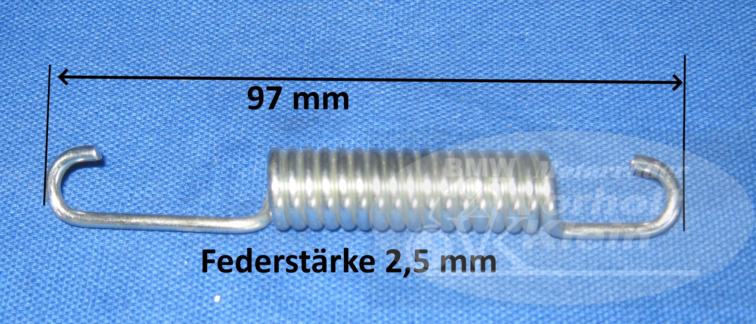 Seitenständerfeder ab Bj. 9/71 2 Seitenständerfeder ab Bj. 9/71 1231646 BMW R50/5 - R75/5 Seitenständerfeder ab Bj. 9/71