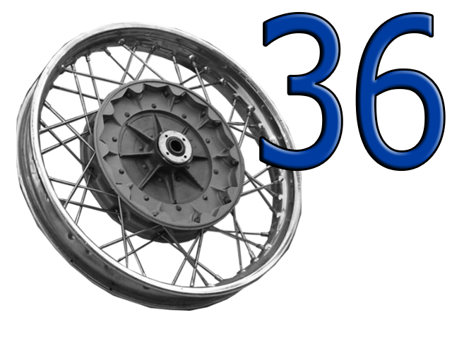 36 Räder